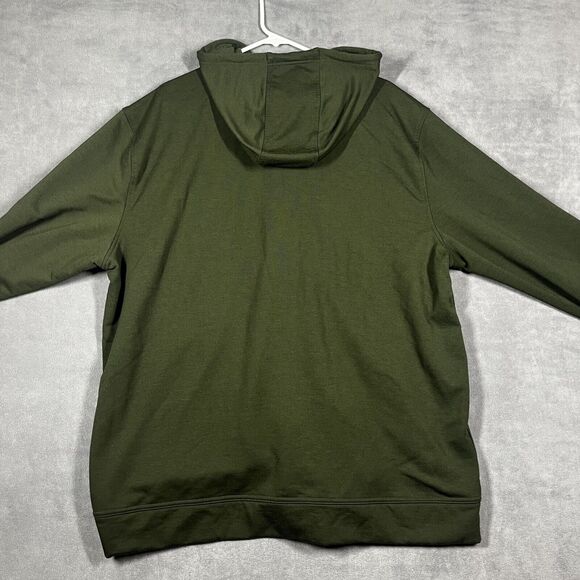 Mondetta Hoodie Men 2XL Olive Green Performance Classic Pockets Full Zip Outdoor - Picture 5 of 5
